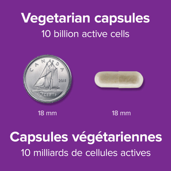 specifications-Probiotique 10 milliards + prébiotique for Webber Naturals