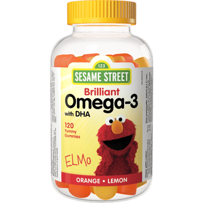 Omega-3 with DHA   120 Gummies Orange • Lemon , image-hi-res
