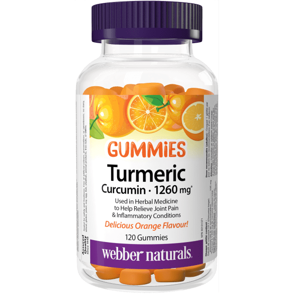 Turmeric Curcumin  1260 mg  120 Gummies Orange, image-hi-res