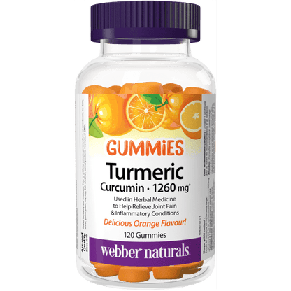 Turmeric Curcumin  1260 mg  120 Gummies Orange, image-hi-res