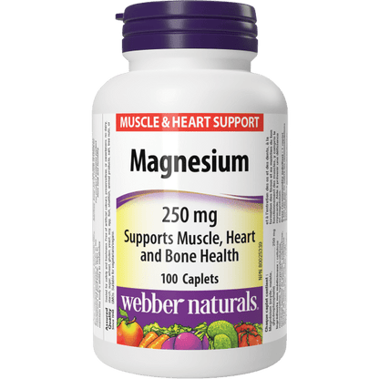Magnesium  250 mg  100 Caplets, image-hi-res