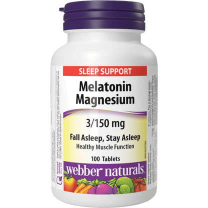 Melatonin Magnesium  3/150 mg  100 Tablets, image-hi-res