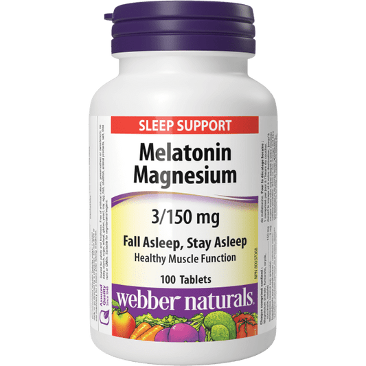 Melatonin Magnesium  3/150 mg  100 Tablets, image-hi-res