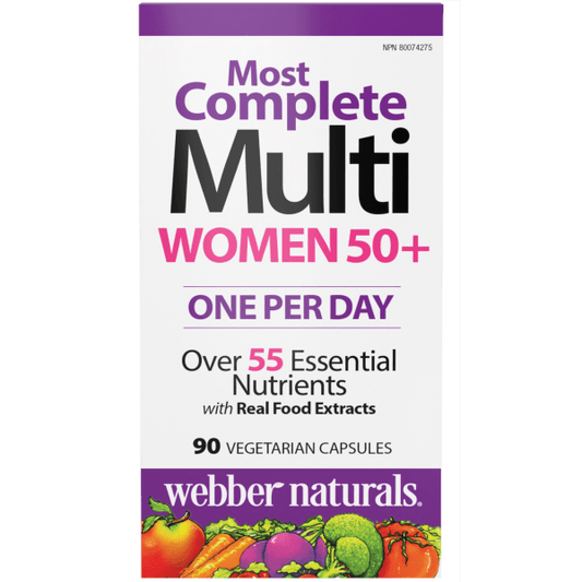 Most Complete Multi for Women 50+   90 Vegetarian Capsules, image-hi-res
