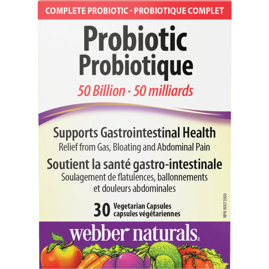 Probiotic 10 Probiotic Strains  50 Billion  30 Vegetarian Capsules, image-hi-res