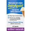 Dairy Again!™  Lactase Enzyme   250 mg  60 Capsules, image-hi-res