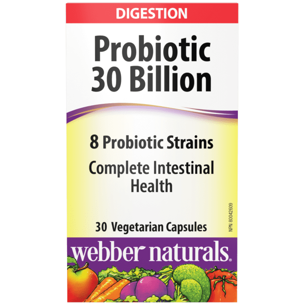 Probiotique 30 milliards 8 souches de probiotiques