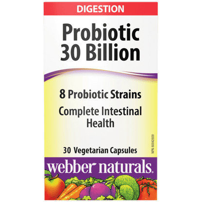 Probiotique 30 milliards 8 souches de probiotiques