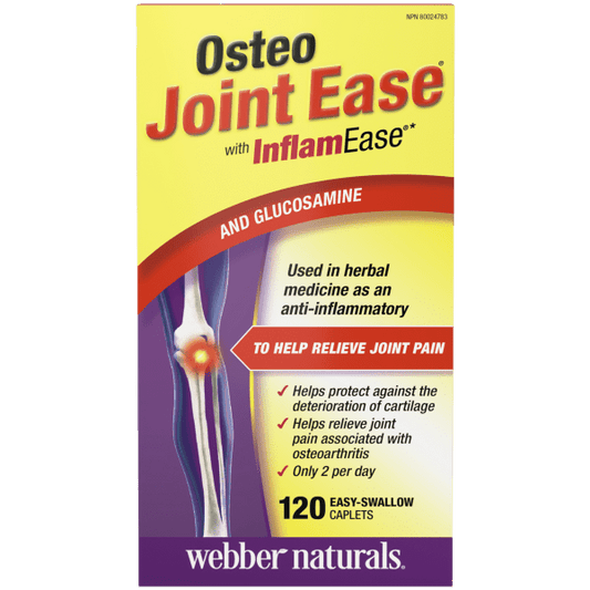 Osteo Joint Ease® with InflamEase® and Glucosamine   120 Easy-Swallow Caplets, image-hi-res
