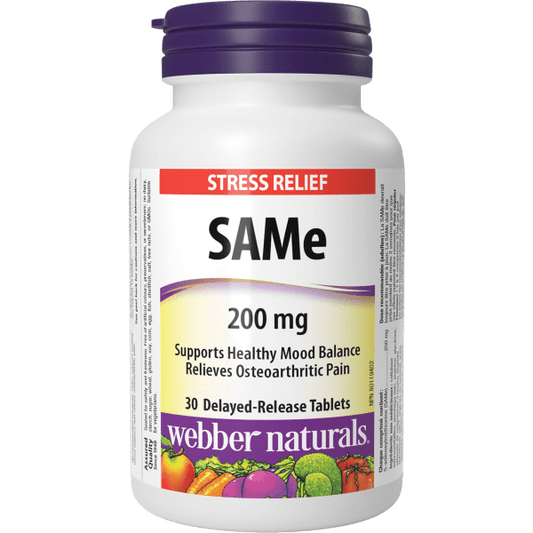 SAMe  200 mg  30 Delayed-Release Tablets, image-hi-res