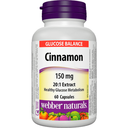 Cinnamon 20:1 Extract  150 mg  60 Capsules, image-hi-res