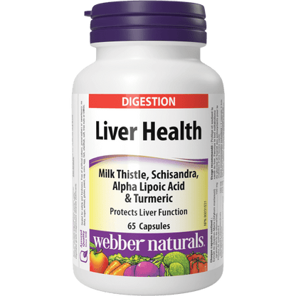 Liver Health Milk Thistle, Schisandra, Alpha Lipoic Acid & Turmeric    65 Capsules, image-hi-res