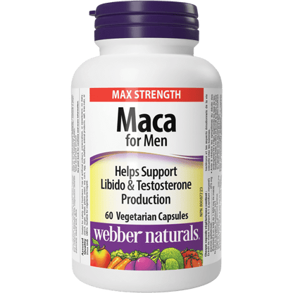 Maca for Men   60 Vegetarian Capsules, image-hi-res
