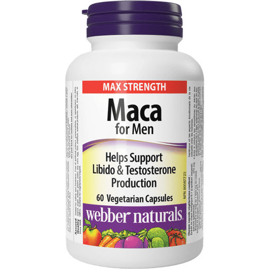 Maca for Men   60 Vegetarian Capsules, image-hi-res
