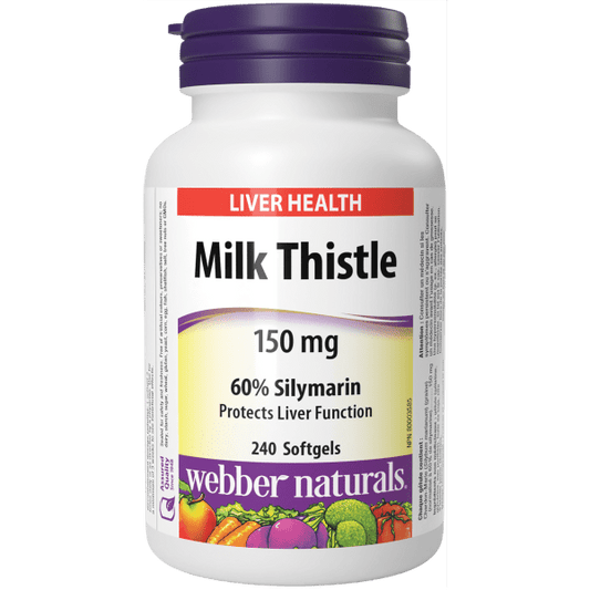 Milk Thistle 60% Silymarin  150 mg  240 Softgels, image-hi-res