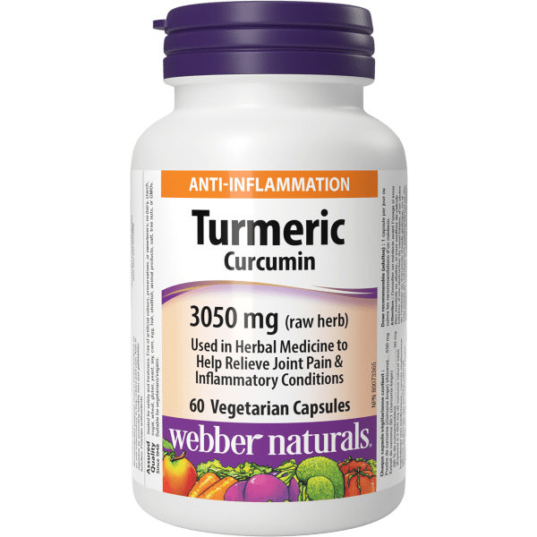 Turmeric Curcumin  3050 mg  60 Vegetarian Capsules, image-hi-res