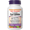 Turmeric Curcumin High Absorption with Black Pepper   8000 mg (raw herb)  60 Vegetarian Capsules, image-hi-res