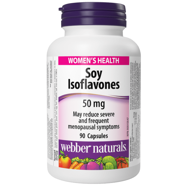 Soy Isoflavones  50 mg  90 Capsules, image-hi-res
