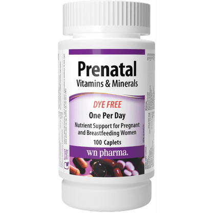 Prenatal Vitamins & Minerals One Per Day - 35 mg Iron   100 Caplets, image-hi-res