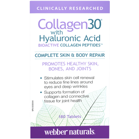 Collagen30® with Hyaluronic Acid BIOACTIVE COLLAGEN PEPTIDES™   180 Tablets, image-hi-res