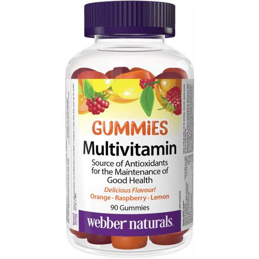 Multivitamin Gummies   90 Gummies Orange · Raspberry · Lemon, image-hi-res