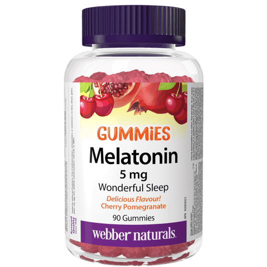 Melatonin Gummies  5 mg  90 Gummies Cherry Pomegranate, image-hi-res