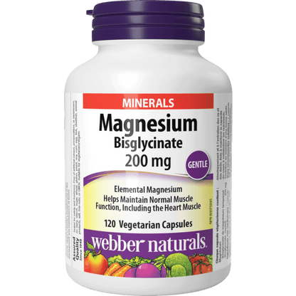 Magnesium Bisglycinate  200 mg  120 Vegetarian Capsules, image-hi-res