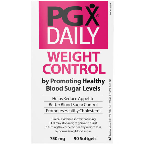 PGX® Daily Weight Control  750 mg  90 Softgels, image-hi-res