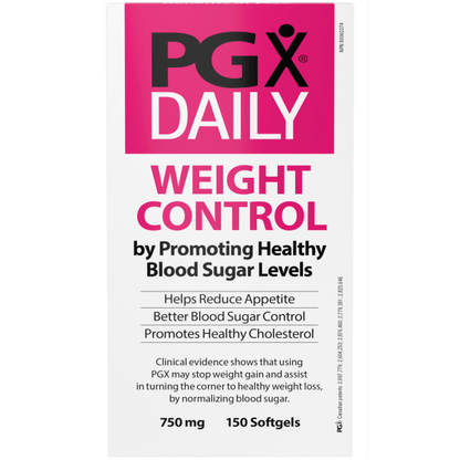 PGX® Daily Weight Control  750 mg  150 Softgels, image-hi-res