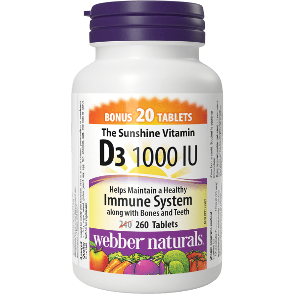 D3  1000 IU  260 Tablets, image-hi-res