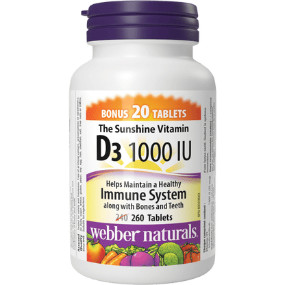 D3  1000 IU  260 Tablets, image-hi-res