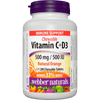 Vitamin C+D3  500 mg / 500 IU  200 Chewable Tablets Natural Orange, image-hi-res
