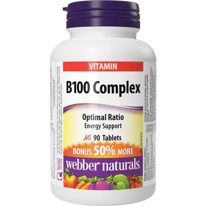 B100 Complex   90 Tablets, image-hi-res