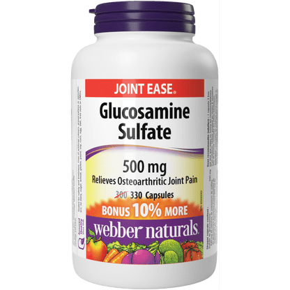 Glucosamine Sulfate  500 mg  330 Capsules, image-hi-res