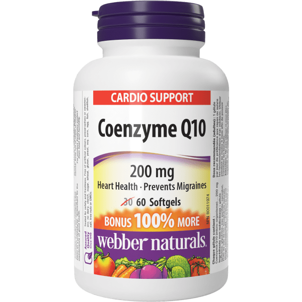 Coenzyme Q10  200 mg  60 Softgels, image-hi-res