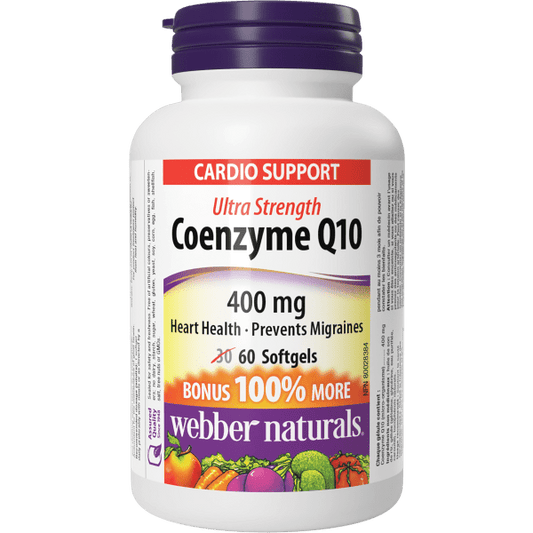 Coenzyme Q10 Ultra Strength  400 mg  60 Softgels, image-hi-res