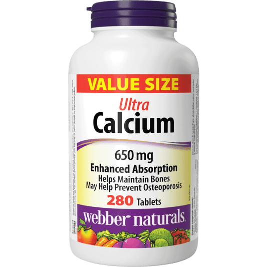 Ultra Calcium  650 mg  280 Tablets, image-hi-res
