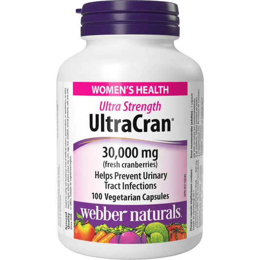 UltraCran® Ultra Strength  30,000 mg  100 Vegetarian Capsules, image-hi-res