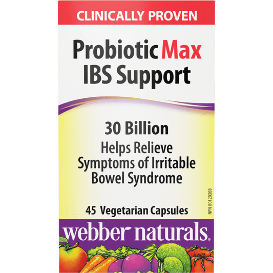 Probiotic Max IBS Support  30 Billion  45 Vegetarian Capsules, image-hi-res