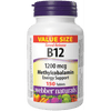 Timed-Release Vitamin B12 Methylcobalamin  1200 mcg  150 Tablets, image-hi-res