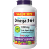 Omega 3-6-9 High Potency  Fish, Flax & Borage   1200 mg  280 Softgels, image-hi-res
