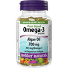 Plant-Based Omega-3 Algae Oil  700 mg  60 Vegetarian Softgels, image-hi-res