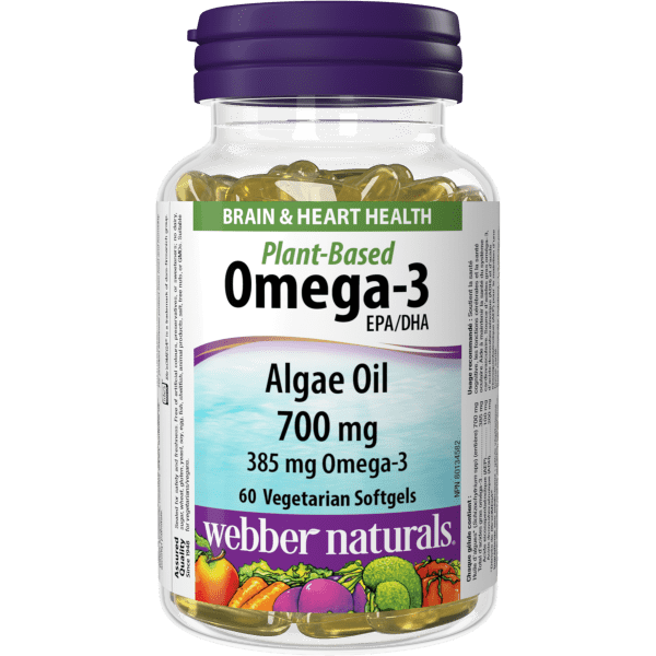 Plant-Based Omega-3 Algae Oil