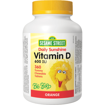 Vitamin D3  600 IU  360 Chewable Tablets Orange, image-hi-res