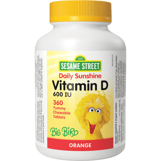 Vitamin D3  600 IU  360 Chewable Tablets Orange, image-hi-res