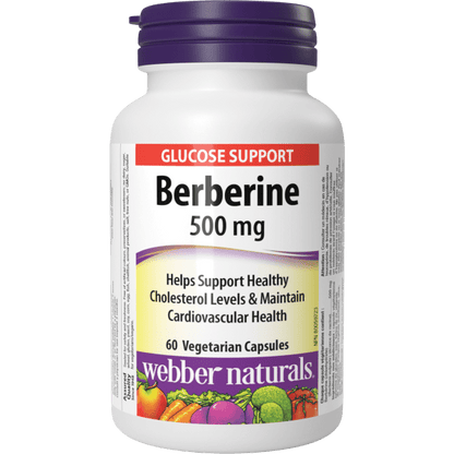 Berberine  500 mg  60 Vegetarian Capsules, image-hi-res