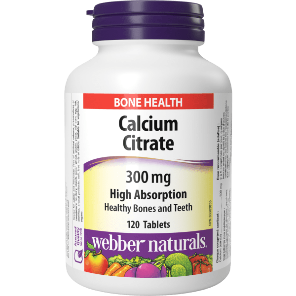 Calcium Citrate High Absorption  300 mg  120 Tablets, image-hi-res