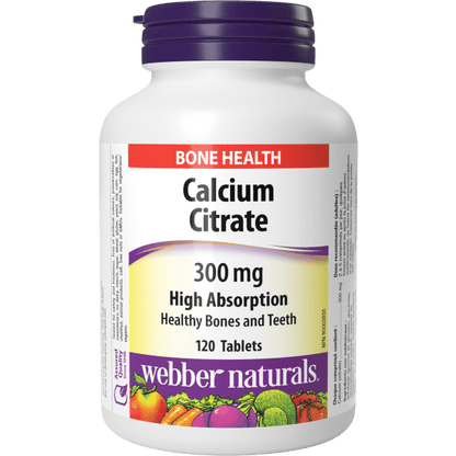 Calcium Citrate High Absorption  300 mg  120 Tablets, image-hi-res
