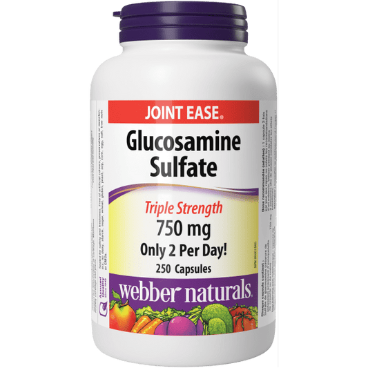 Glucosamine Sulfate Triple Strength  750 mg  250 Capsules, image-hi-res