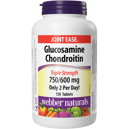 Glucosamine Chondroitin Triple Strength  750/600 mg  150 Tablets, image-hi-res
